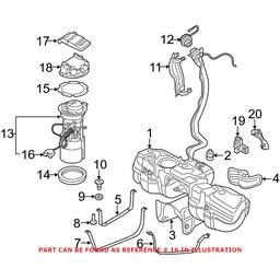 Audi Fuel Sender and Hanger Assembly 4M0919671C